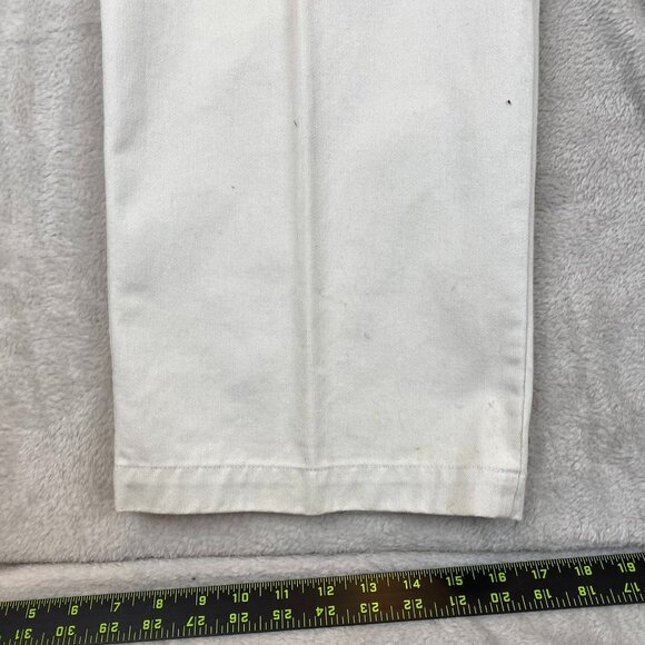 Dockers Mens Twill Pants 42x30 Relaxed Fit No Wrinkle Vintage Sep 1999 - Picture 6 of 13